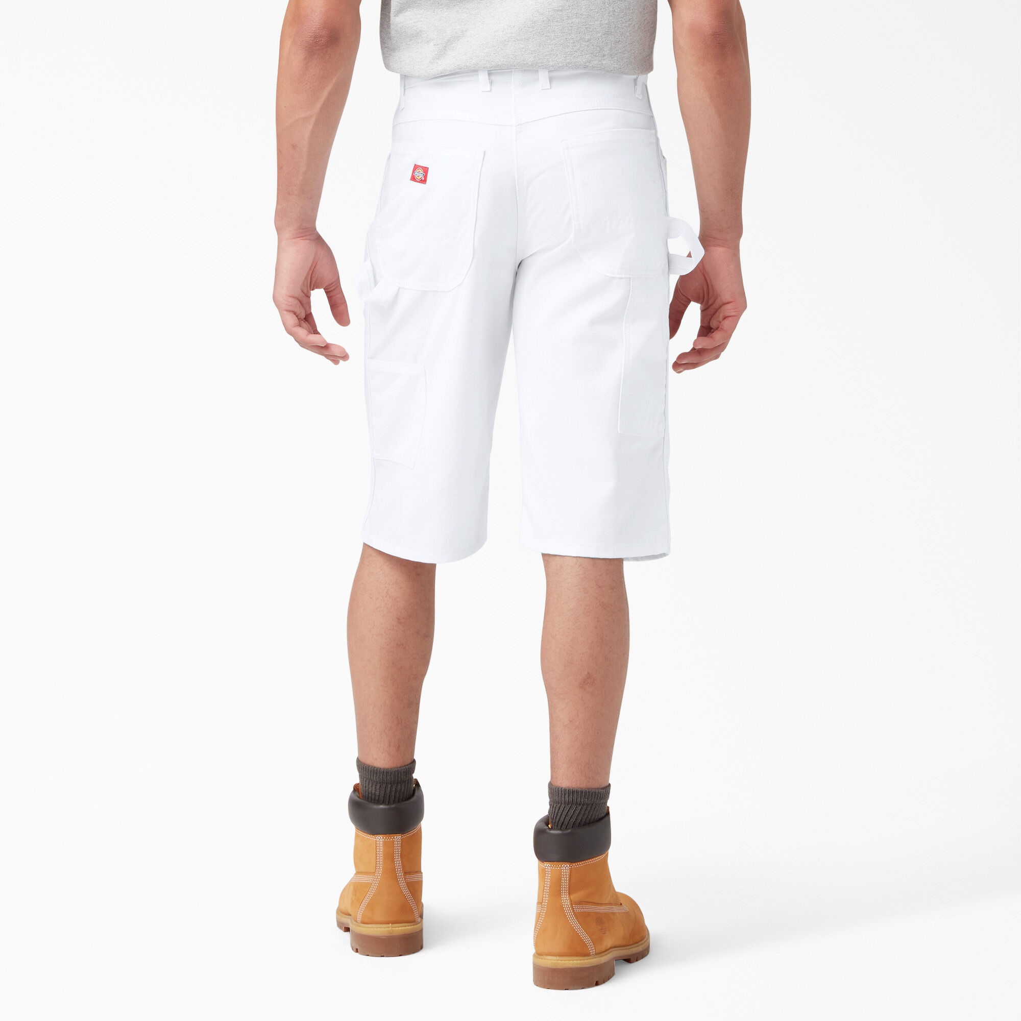 Dickies shorts white best sale