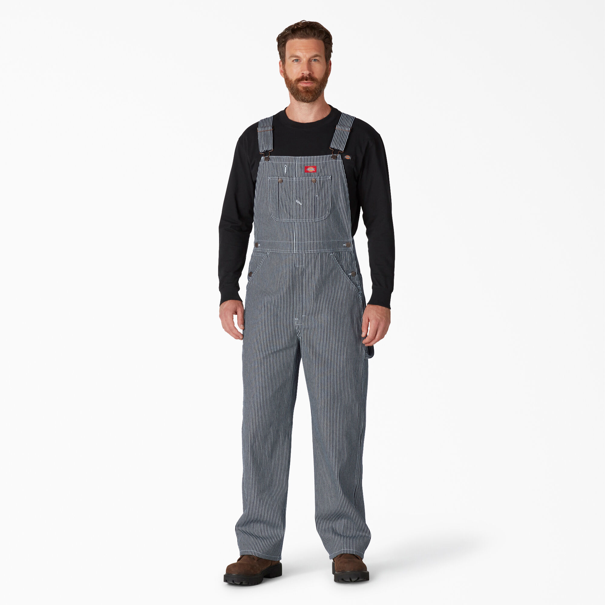 Striped Bib Overalls For Men | Dickies - Dickies US