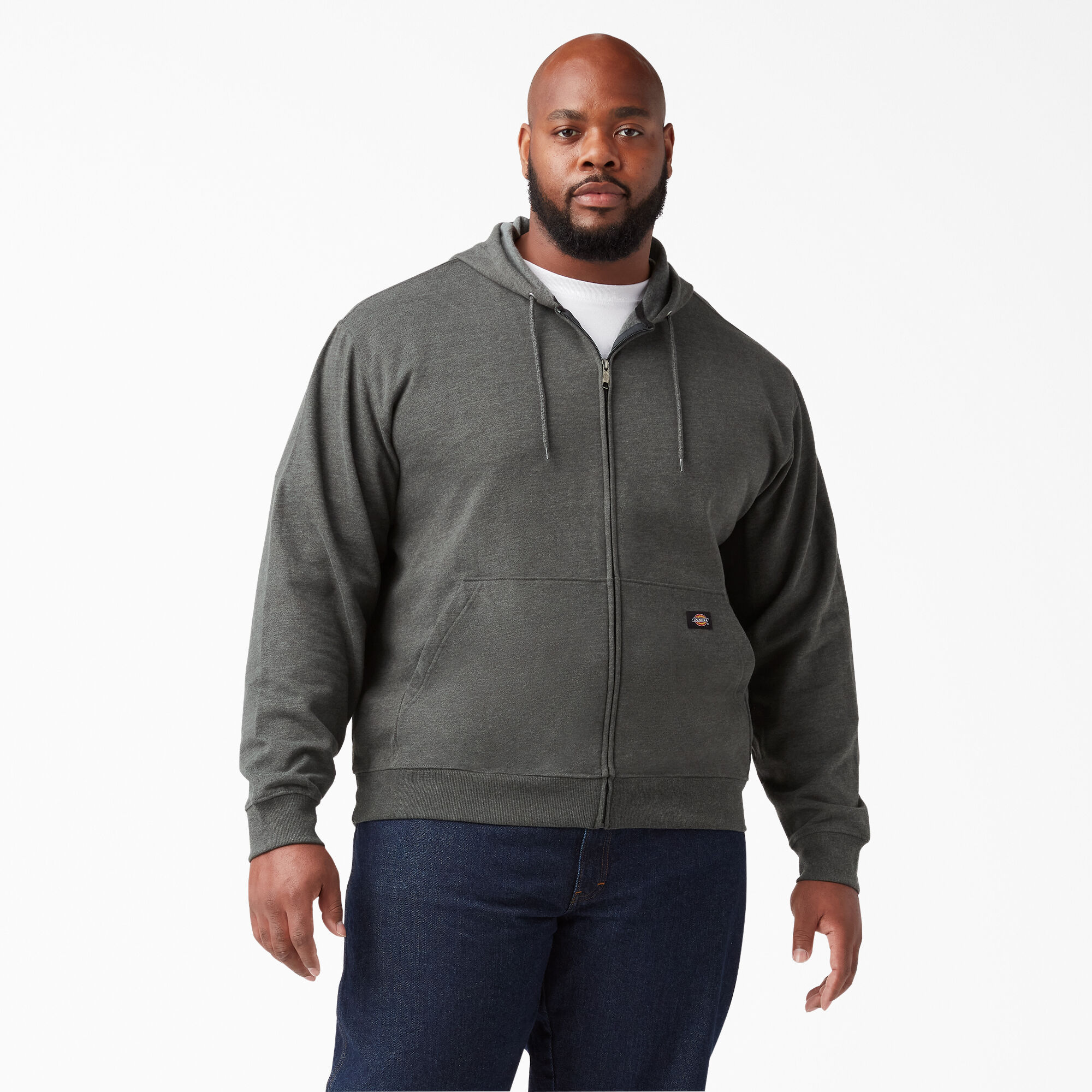 Midweight Fleece Zip Hoodie