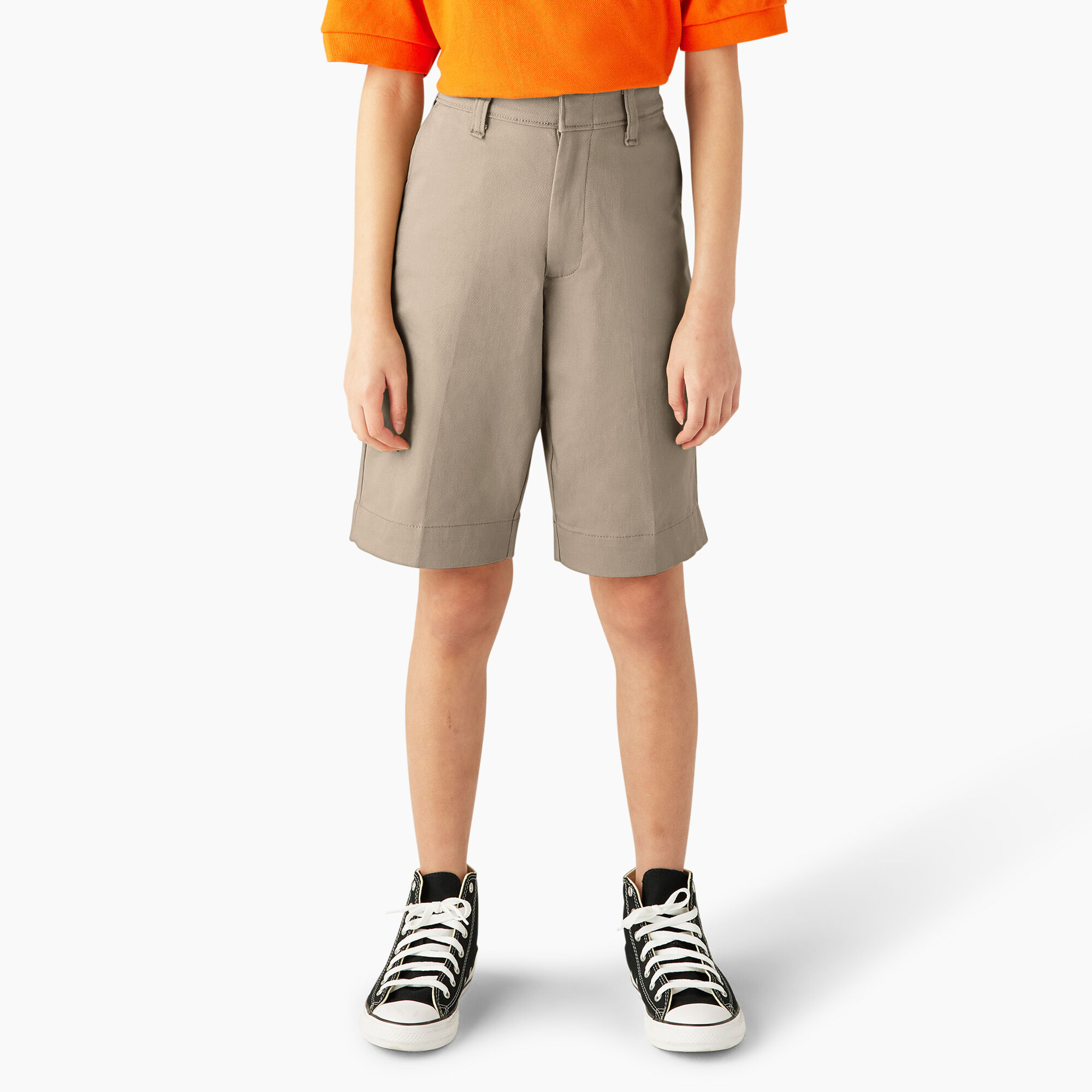 Girls' Classic Fit Bermuda Shorts, 4-20