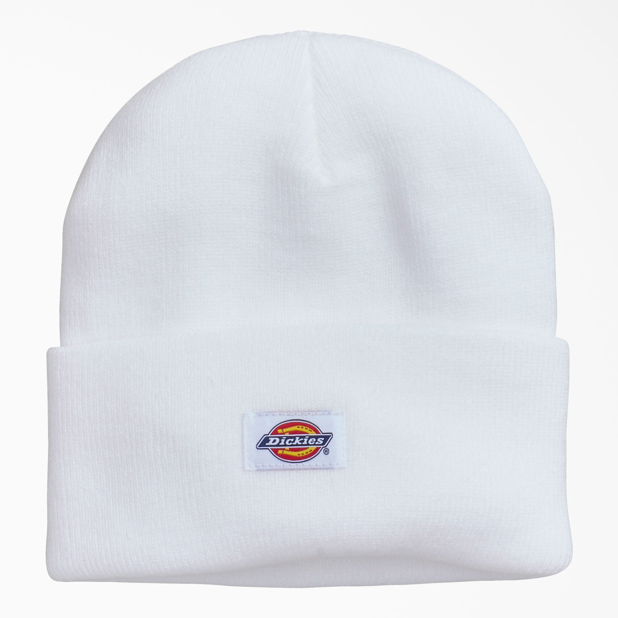 Cuffed Knit Beanie - White (ZWH) image number 1
