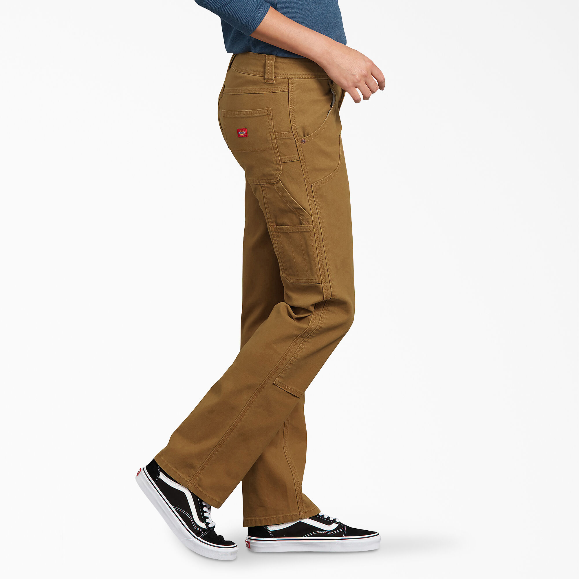Women's Double-Front Pants Stretch Carpenter Pants Dickies