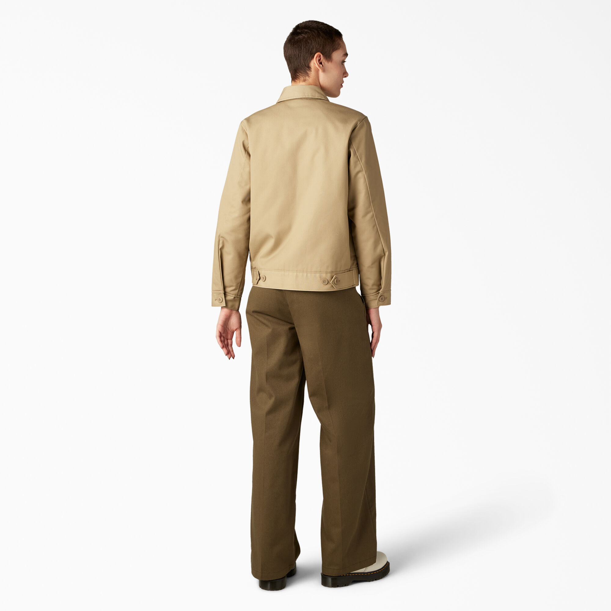 Women's Insulated Eisenhower Jacket - Military Khaki (KSH) image number 6