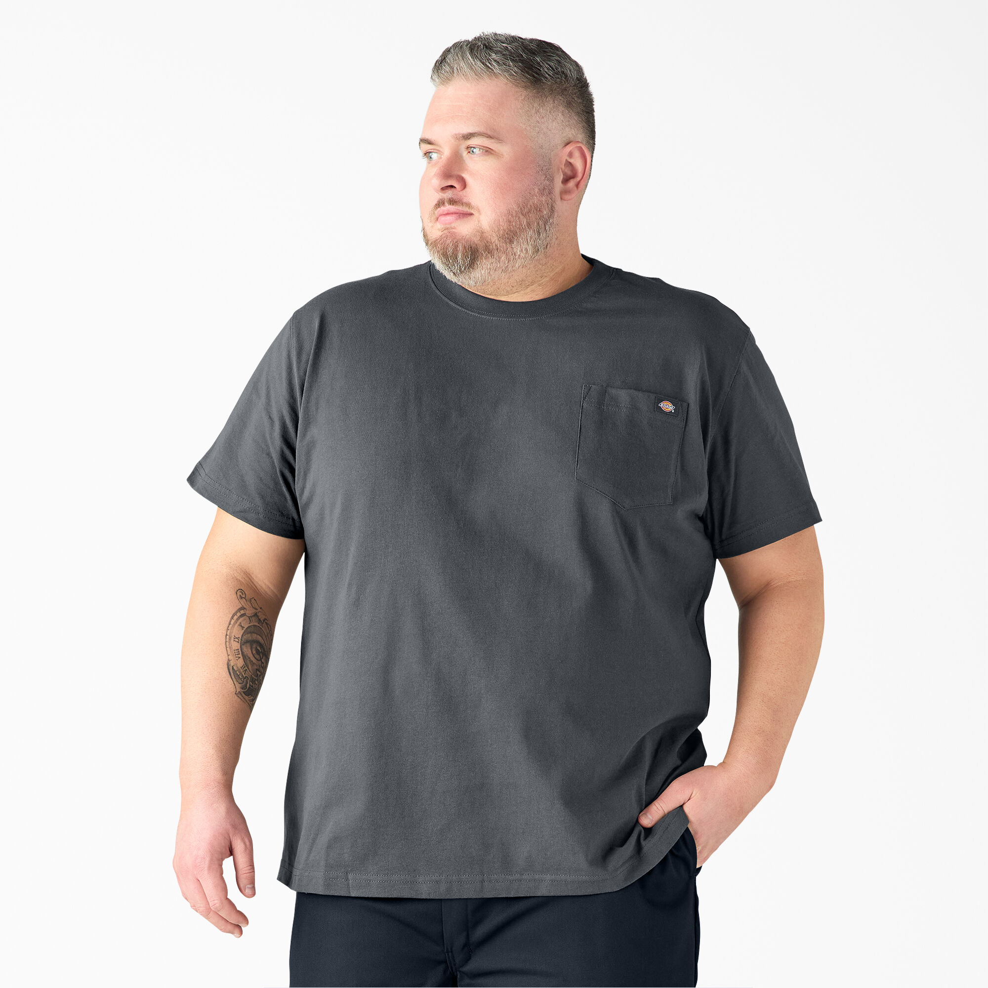 Heavyweight Short Sleeve Pocket T-Shirt