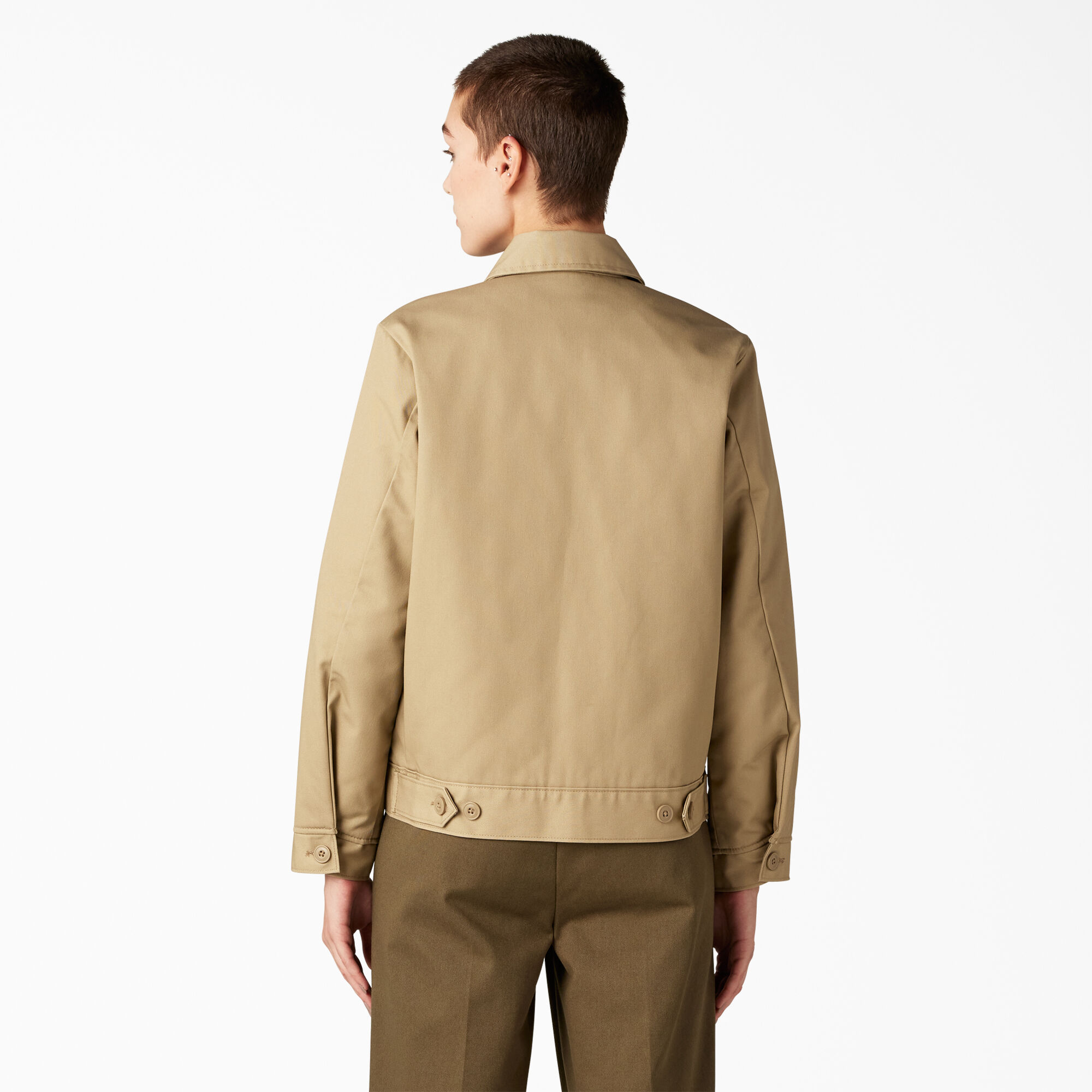 Women's Insulated Eisenhower Jacket - Military Khaki (KSH) image number 2