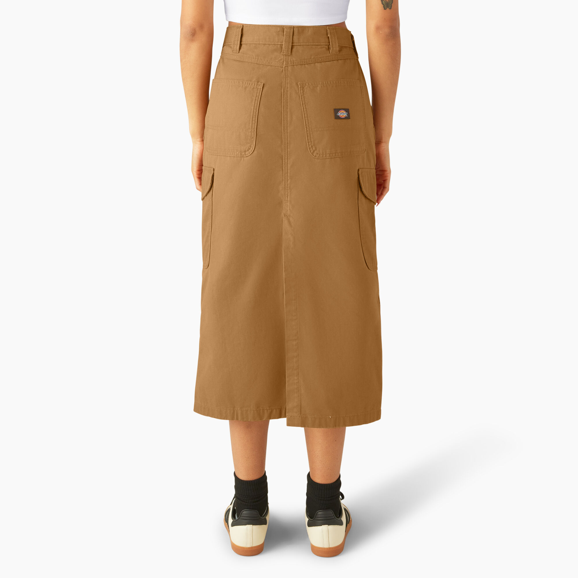 Women's Duck Canvas Cargo Midi Skirt - Dickies US