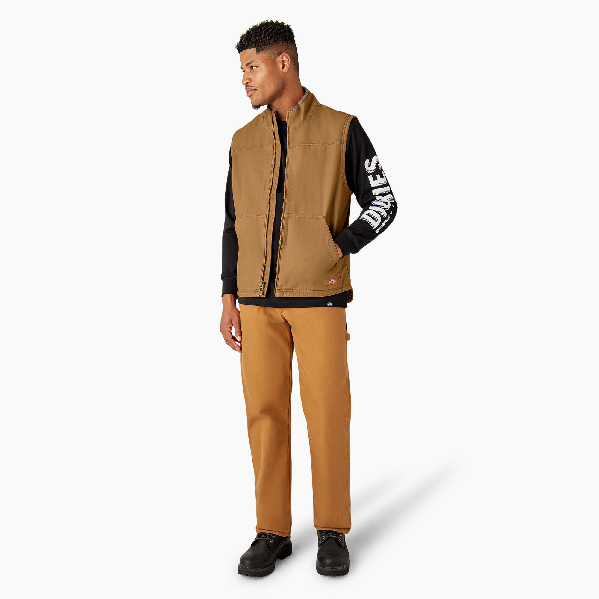 US Customized Dickies Hunting Vest 三軒茶屋 Dickies x Thrasher Vest - Brown – Jack's Surfboards