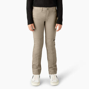 Boys' FLEX Skinny Fit Double Knee Pants, 4-20