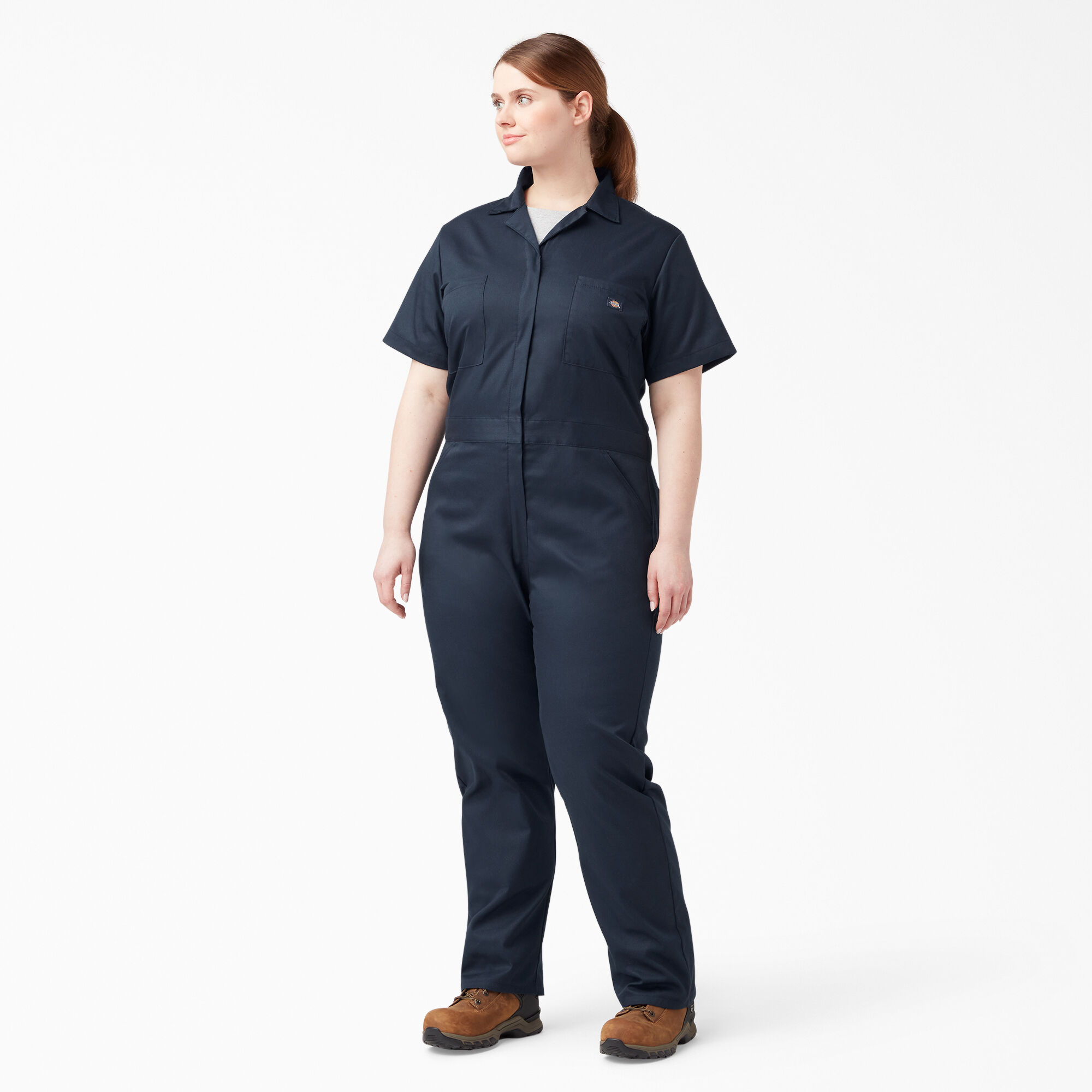 Women's Plus FLEX Cooling Short Sleeve Coveralls Dickies US