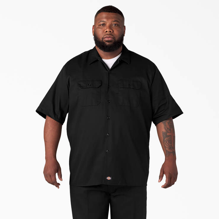 Men's Short Sleeve Work Shirt - Dickies US Men's Short Sleeve Work Shirt - Dickies US