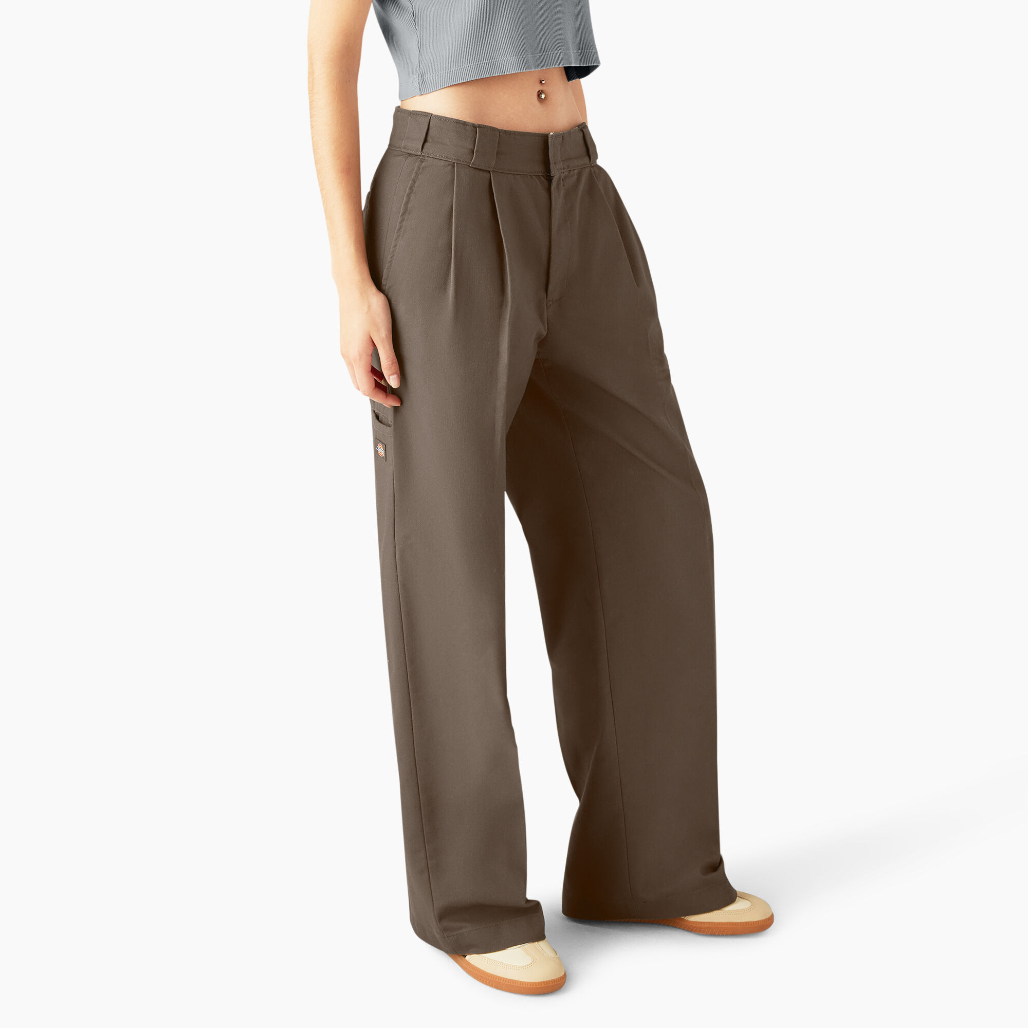 Women's Pleated Work Pants - Dickies US