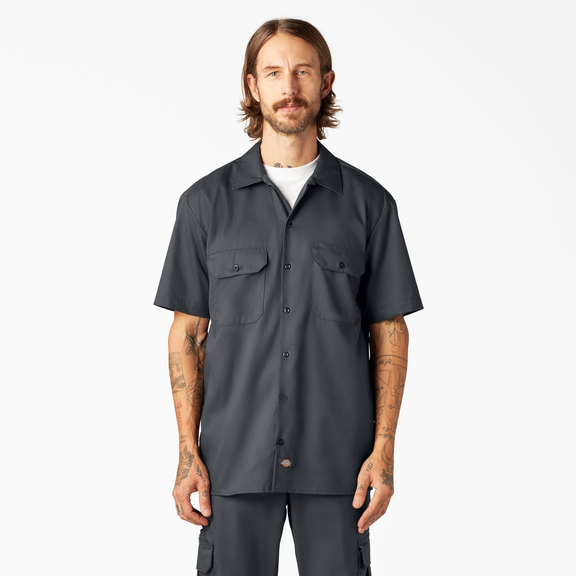 FLEX Relaxed Fit Short Sleeve Work Shirt