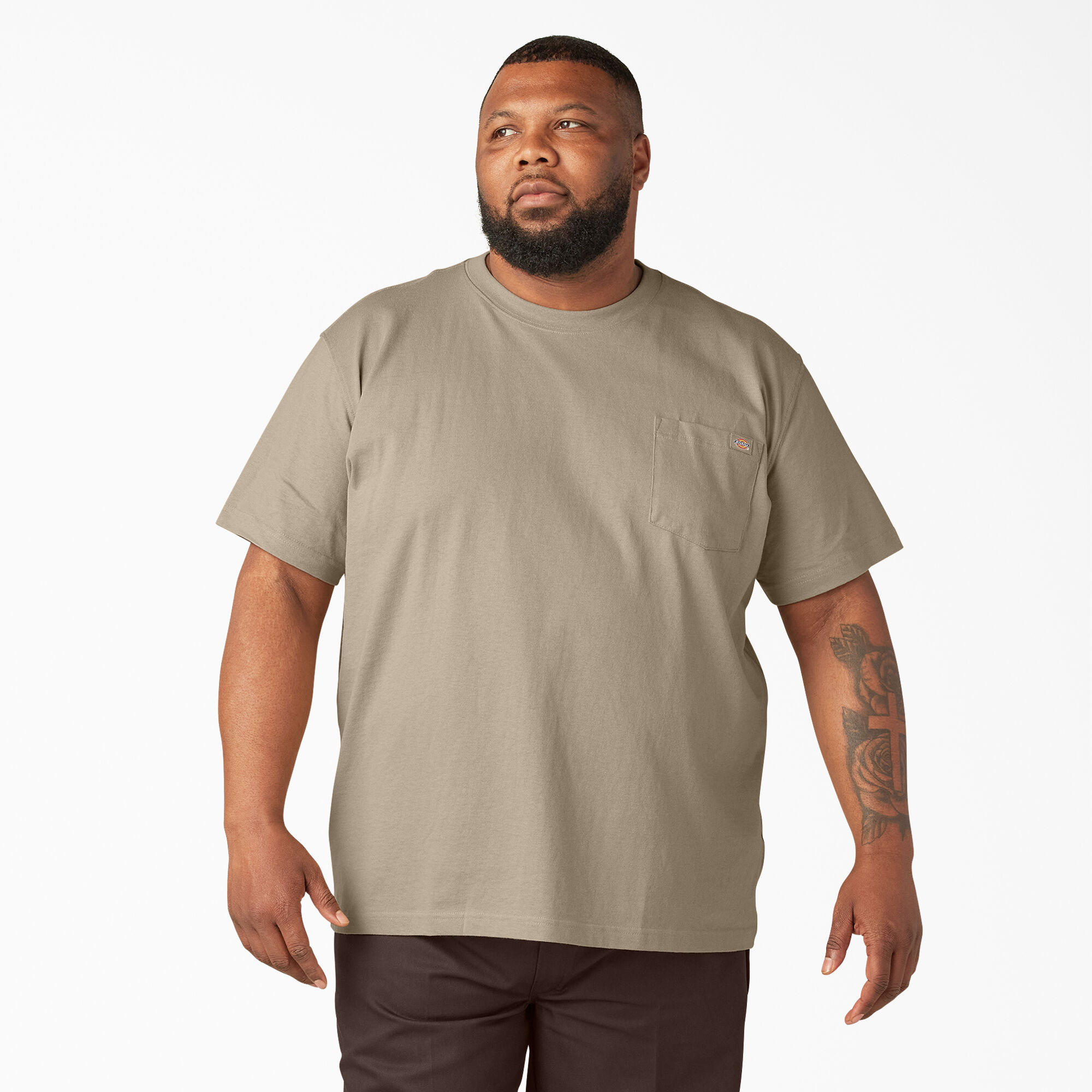 Heavyweight Short Sleeve Pocket T-Shirt
